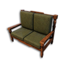 Carved Wood 2-Seater Couch's icon
