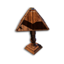 Carved Wood Desk Lamp's icon
