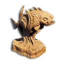 Wood Piranha Statue's icon