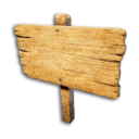 Small Wood Sign's icon