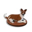 Brown Laika Trophy's icon